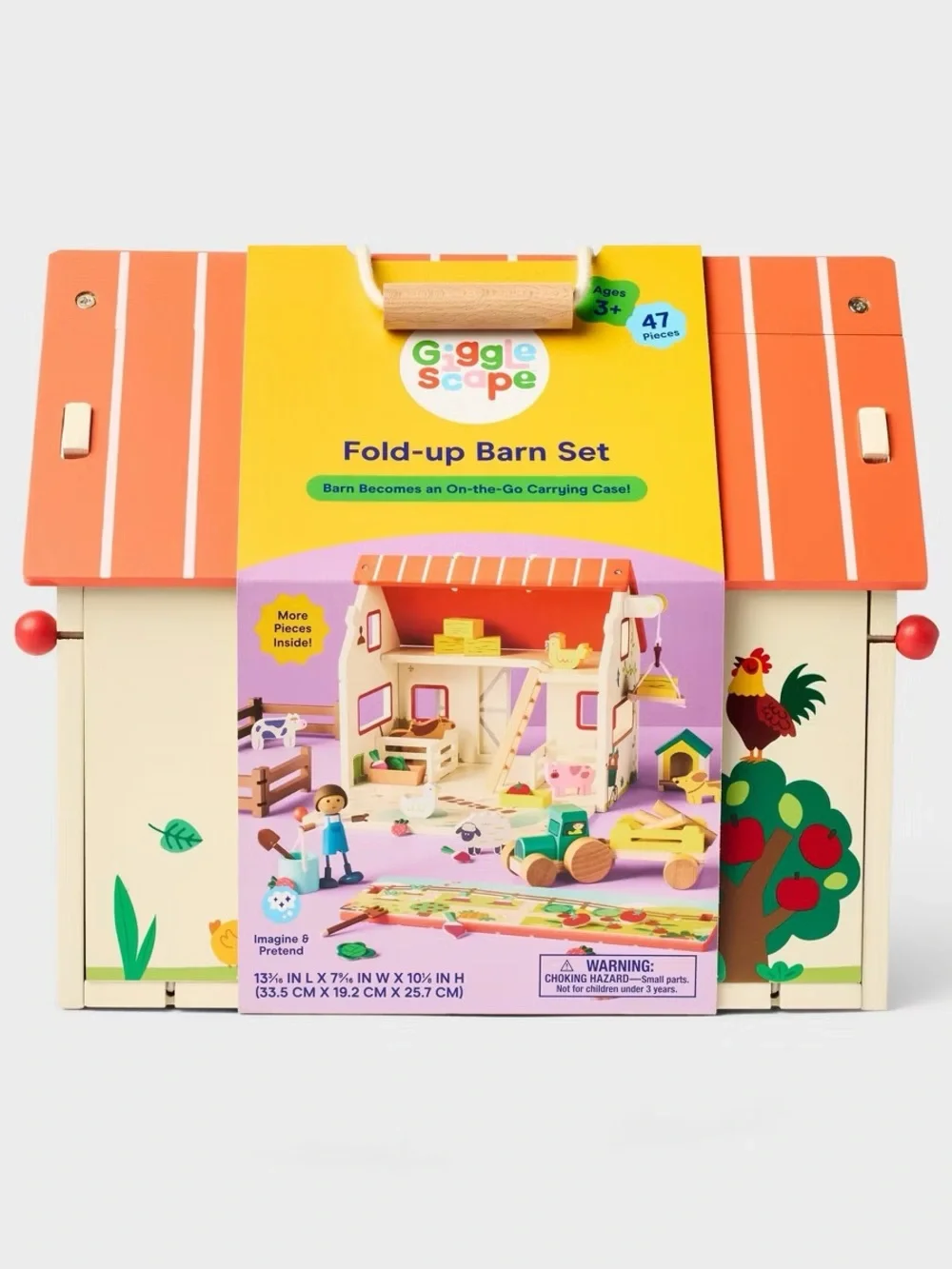 Fold and Go Barn - Gigglescape